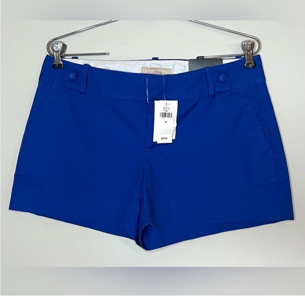 Banana Republic NEW Low Rise City Fit Cotton Shorts Sz 6